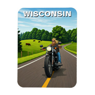 Imán Viaje de Wisconsin