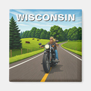 Imán Viaje de Wisconsin