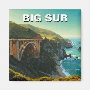 Imán Viaje del puente Big Sur California Bixby Bridge