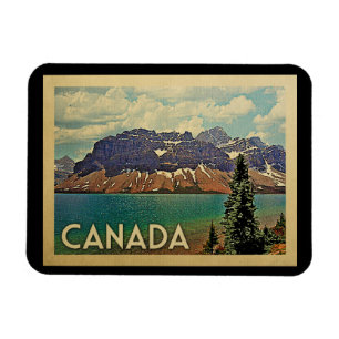 Imán Viaje del vintage de Canadá