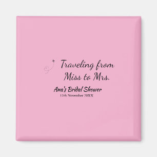 Imán Viaje despedida de soltera añadir nombre fecha de 