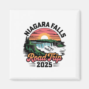 Imán Viaje en carretera a Niagara Falls 2025 Viaje fami