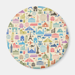 Imán viaje en el mundo