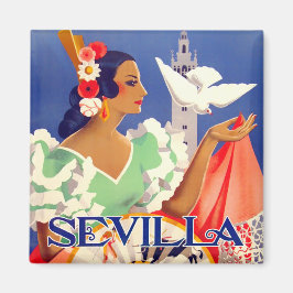 Imán Viaje en la Feria de Sevilla 1952
