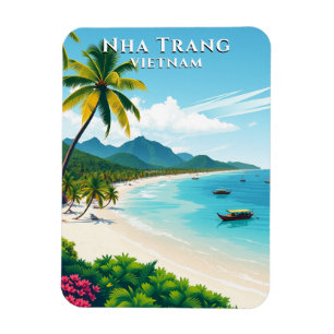 Imán Viaje en Playa de Vietnam en Nha Trang