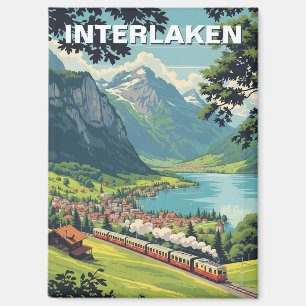 Imán Viaje en Suiza Interlaken