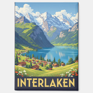 Imán Viaje en Suiza Interlaken
