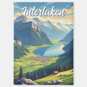 Imán Viaje en Suiza Interlaken