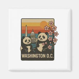 Imán Viaje Familiar Dc De Washington Gracioso Viaje Al