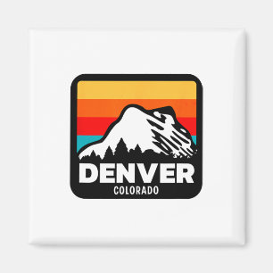 Imán Viaje familiar de snowboard en esquí de Denver Col