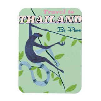 Imán Viaje impreso en Mono de Tailandia