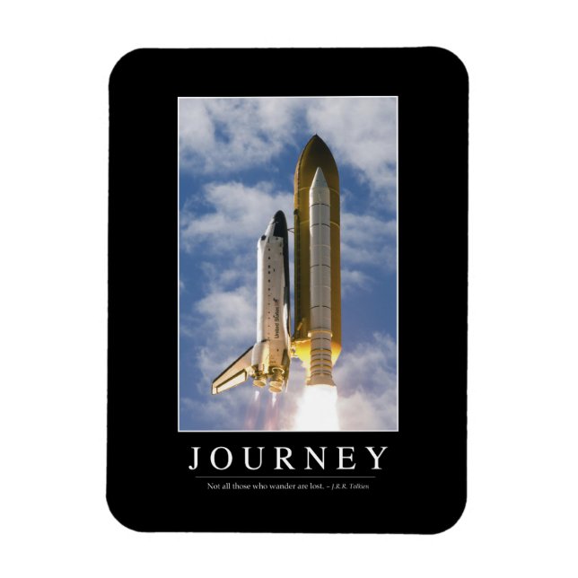Imán Viaje: Inspiradora cita 1 (Vertical)