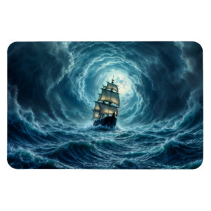 Imán Viaje marítimo de la tormenta de Galeón