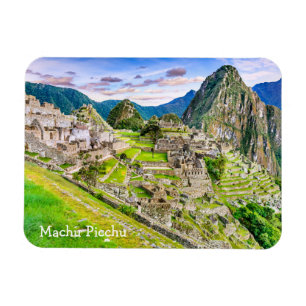Imán Viaje panorámico de Machu Picchu Perú
