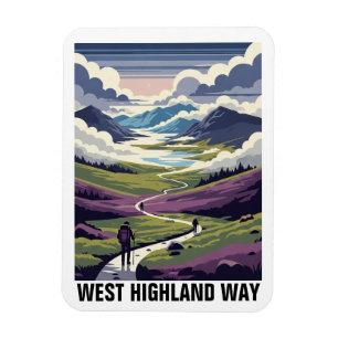 Imán Viaje por el Camino de Highland Occidental de Esco