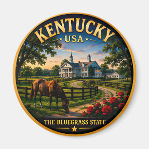 Imán Viaje por el campo sureño de Kentucky 🌿