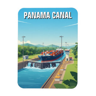 Imán Viaje por el Canal de Panamá