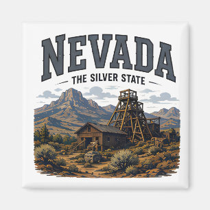 Imán Viaje por el Estado de Plata de Nevada
