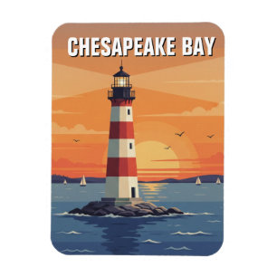 Imán Viaje por la Bahía de Chesapeake en Maryland