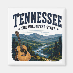 Imán Viaje por la música de las montañas de Tennessee