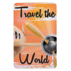 Imán Viaje por la noche del poster del World Classic