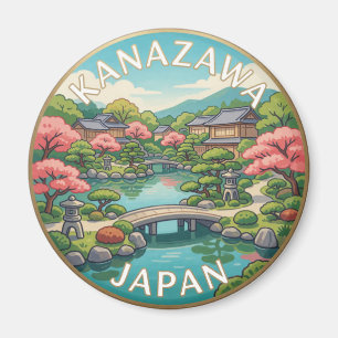 Imán Viaje Tradicional a Kanazawa Japón