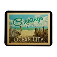 Viaje Vintage de Ocean City Beach