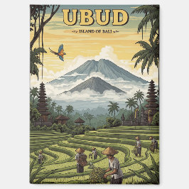 Imán Viaje Vintage Ubud Bali Indonesia