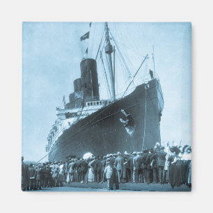 Imán Viaje virginal del Lusitania del RMS, 13