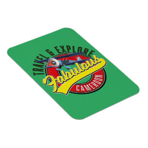 Imán Viaje y explore el fabuloso logo de Camerún