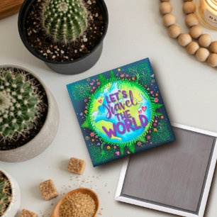 Imán Viajemos por la diversión del mundo: la inespiritu