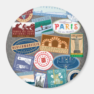 Imán Viajero de mundo