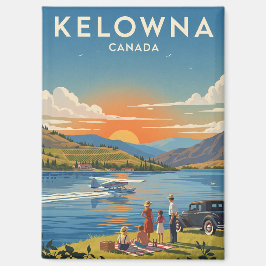 Imán Viajes a Kelowna Canadá