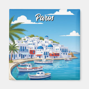 Imán Viajes a la isla de Paros Grecia