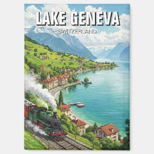 Imán Viajes a Lake Geneva Suiza