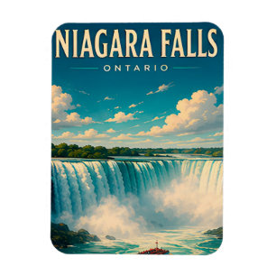 Imán 🌊 Viajes a Niagara Falls Ontario