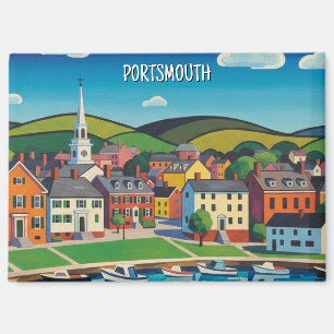 Imán Viajes a Portsmouth, New Hampshire
