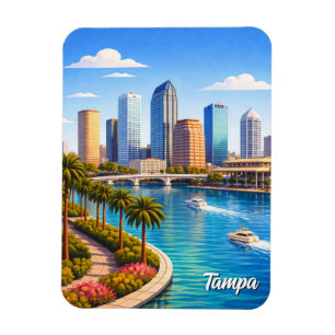 Imán Viajes a Tampa Florida
