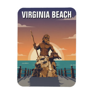 Imán Viajes a Virginia Beach