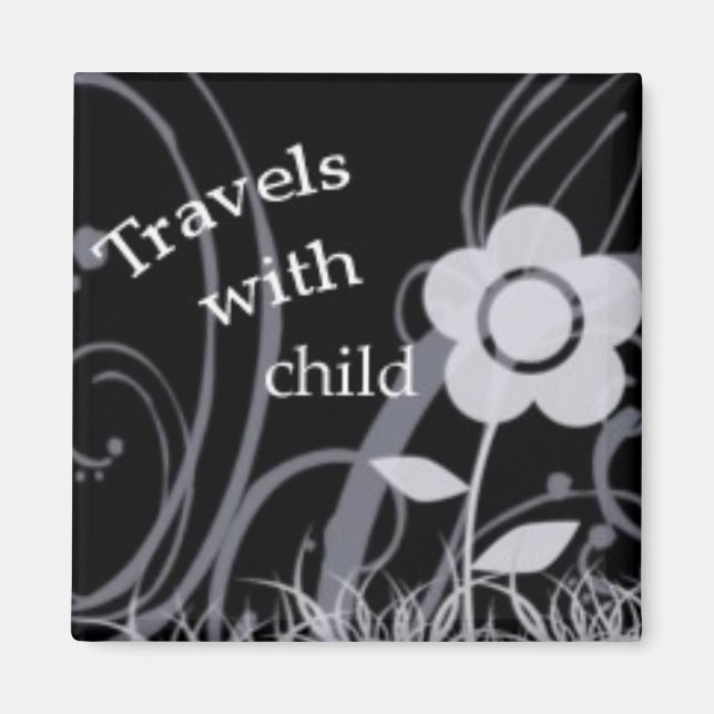 Imán Viajes Con Niños (Frente)