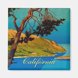 Imán Viajes costeros de California