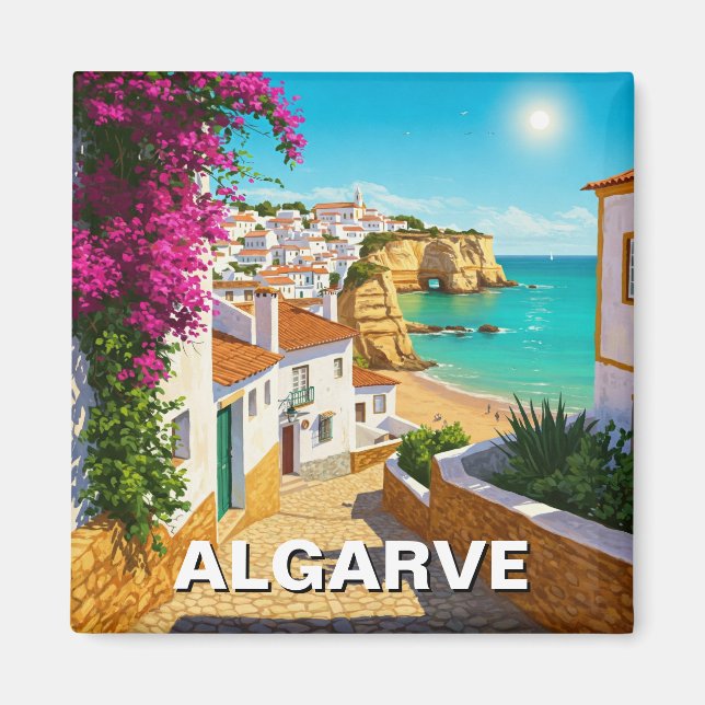Imán Viajes de Algarve Portugal (Frente)