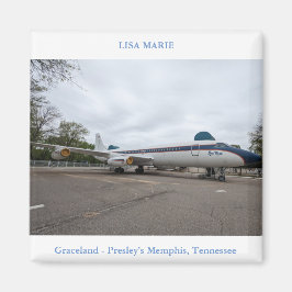 Imán Viajes de Arte Lisa Marie Elvis Presley Magnet