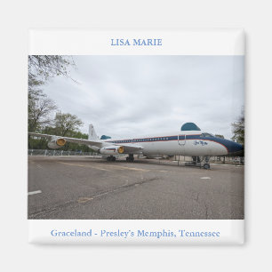 Imán Viajes de Arte Lisa Marie Elvis Presley Magnet