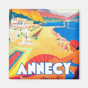 Imán Viajes de cosecha de Annecy France