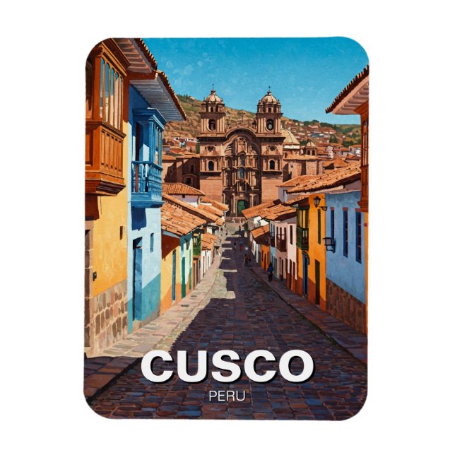 Imán Viajes de Cusco Perú (Vertical)