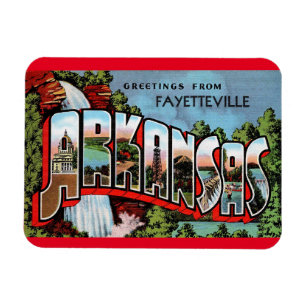 Imán Viajes de época de Fayetteville Arkansas