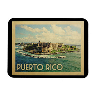 Imán Viajes de época de Puerto Rico