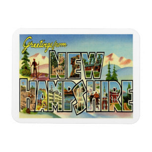 Imán Viajes de época en New Hampshire