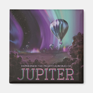 Imán Viajes de Júpiter por Auroras fuertes en globo aer